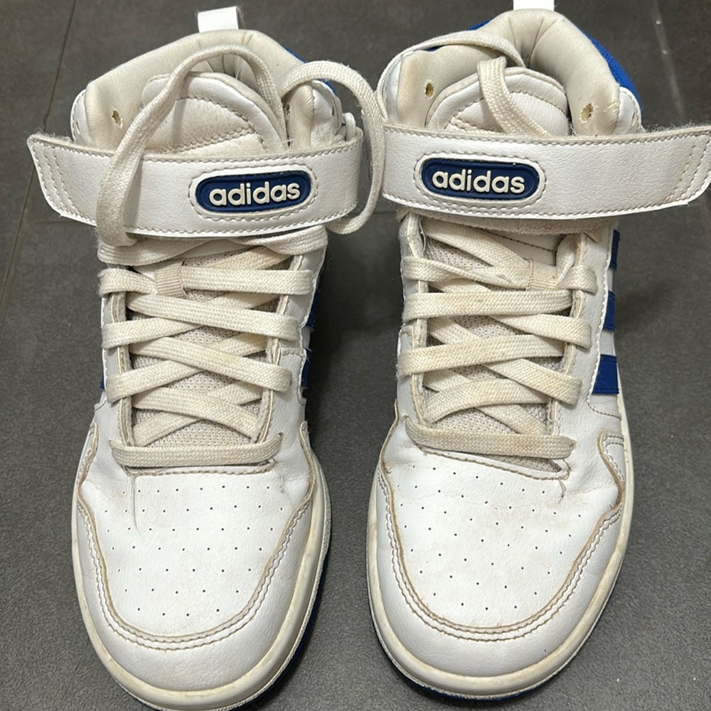 Boys Adidas high top sneakers